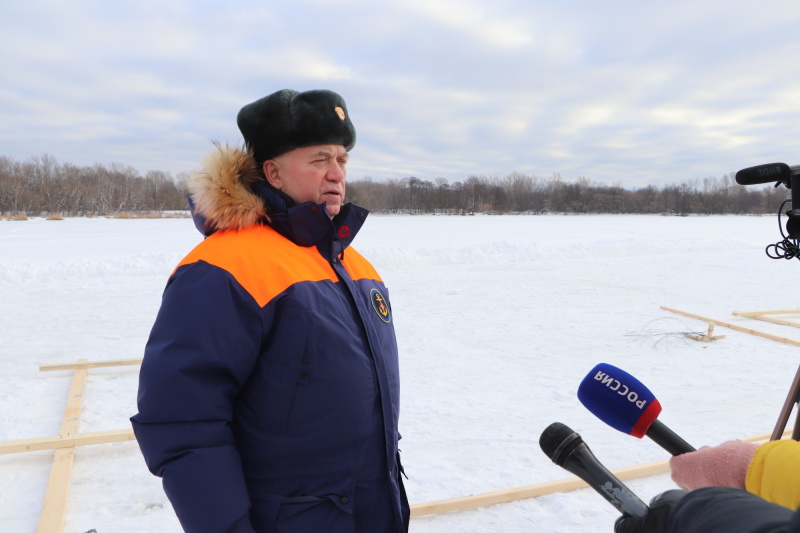 Безопасность на водных объектах при проведении обрядовых мероприятий при крещенских купаниях