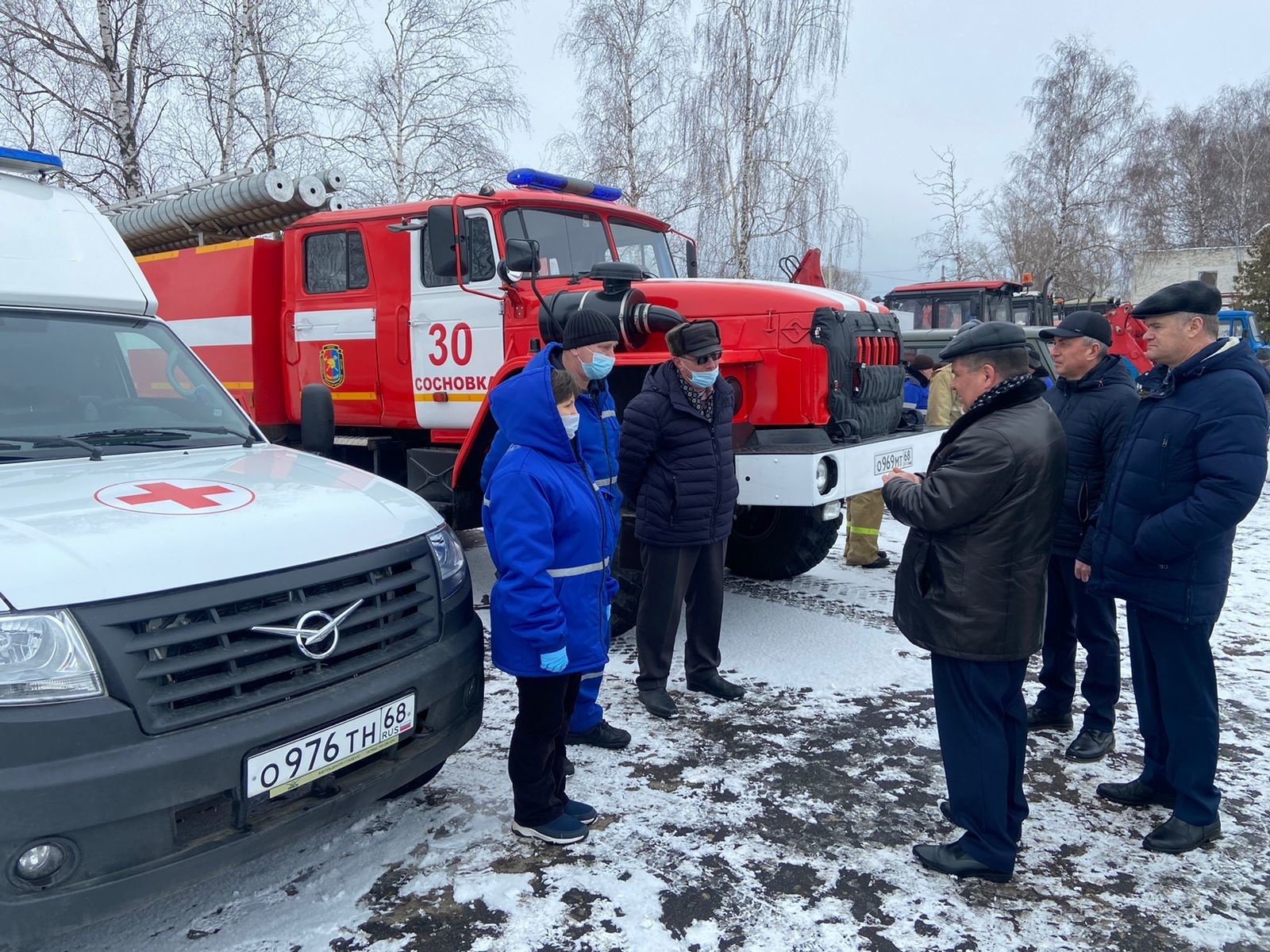 Проверка готовности Сосновского района к пожароопасному периоду и пропуску  паводковых вoд - Новости - Главное управление МЧС России по Тамбовской  области