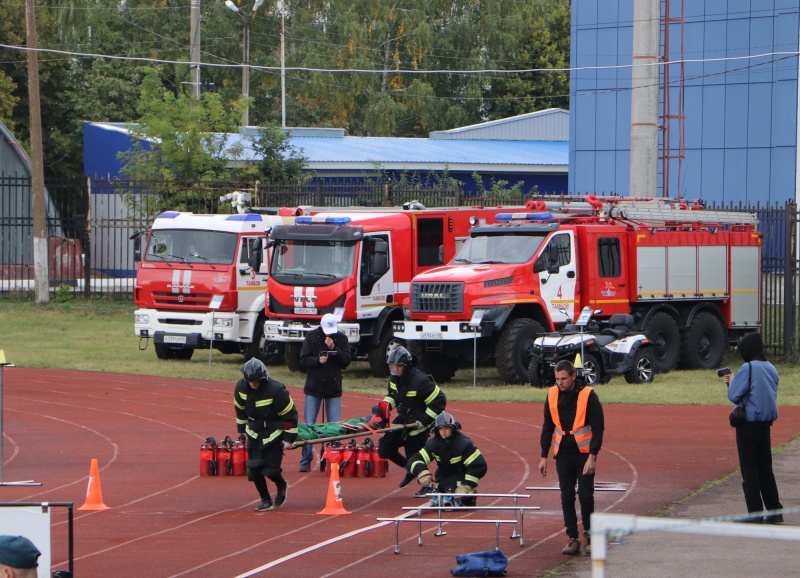 В Тамбове прошло первенство ТГТУ по пожарно-спасательному спорту