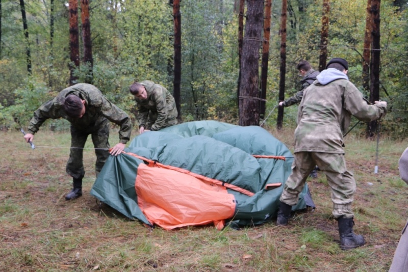 Комплексный военно-полевой выход студентов Многопрофильного кадетского корпуса имени Л.С. Демина