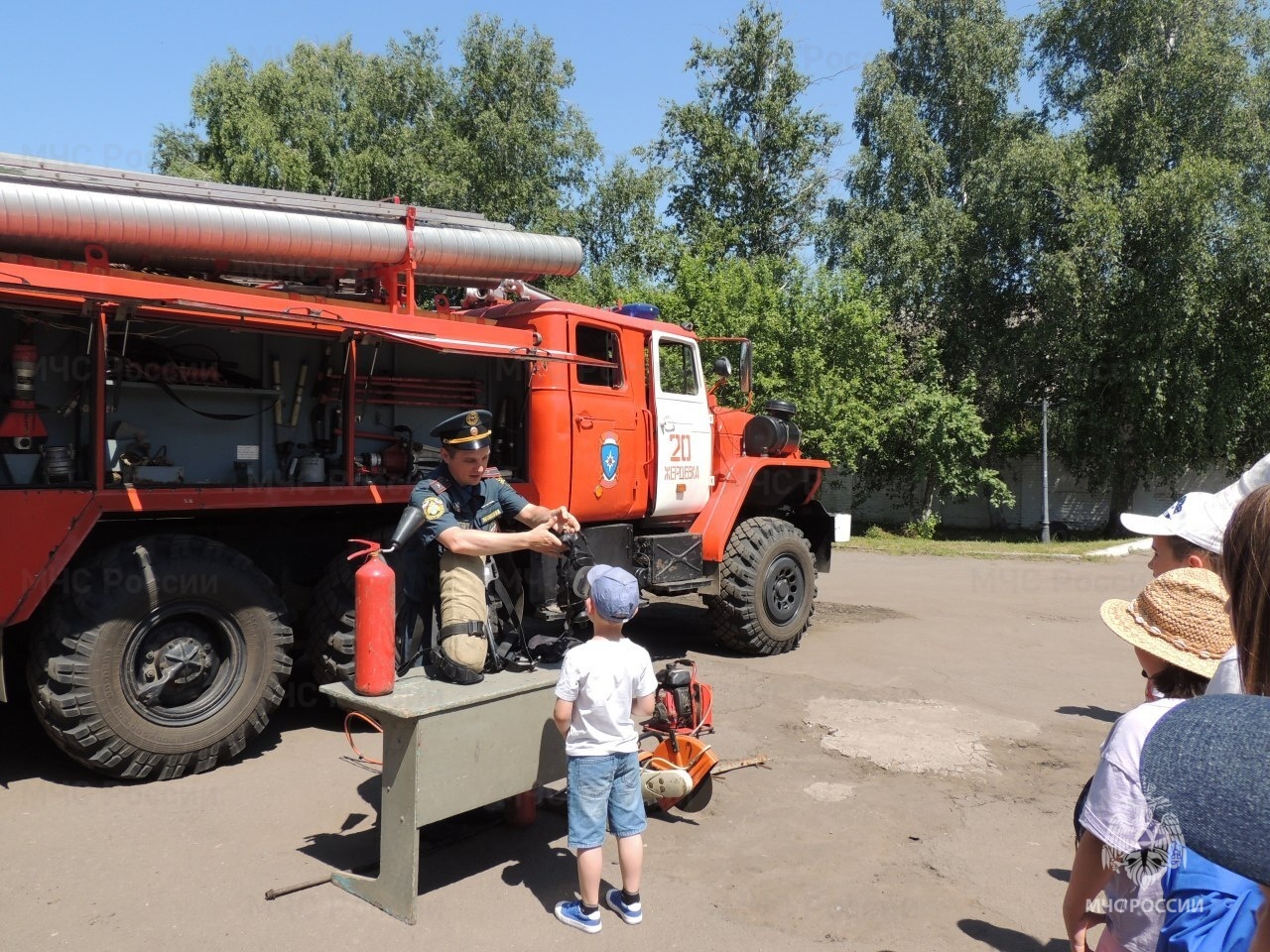 Экскурсии в пожарно-спасательные чaсти | 18.06.2023 | Тамбов - БезФормата