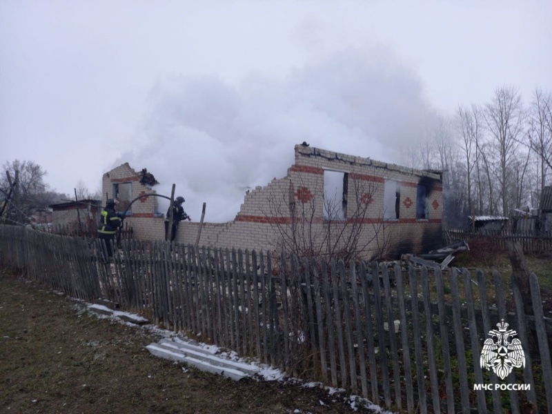 Ликвидация пожара в Уваровском муниципальном округе